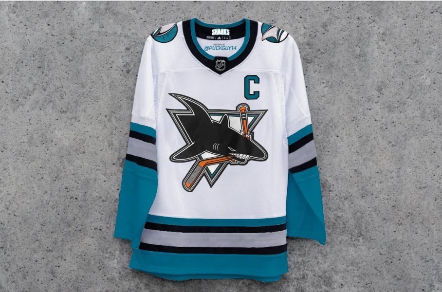sharks throwback jersey