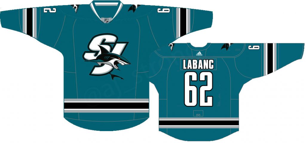The Jersey History of the San Jose Sharks 