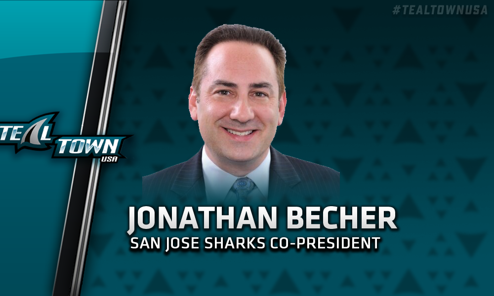 San Jose Sharks co-president Jonathan Becher