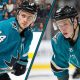 San Jose Sharks Dylan Gambrell and Antti Suomela