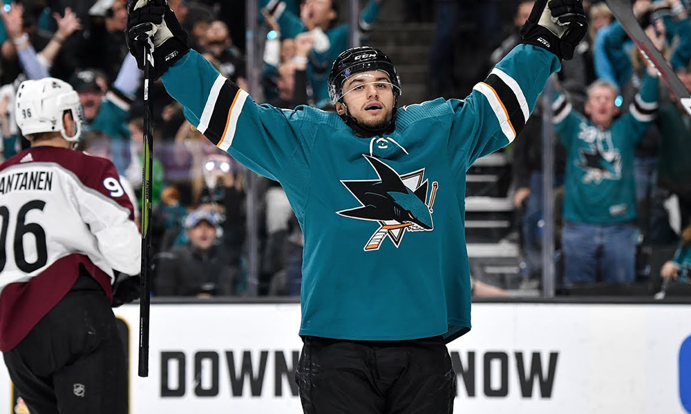 San Jose Sharks sign Kevin Labanc to contract extension