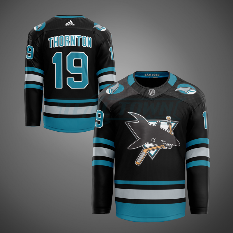  Sharks unveil logo, throwback jersey to mark 30 years