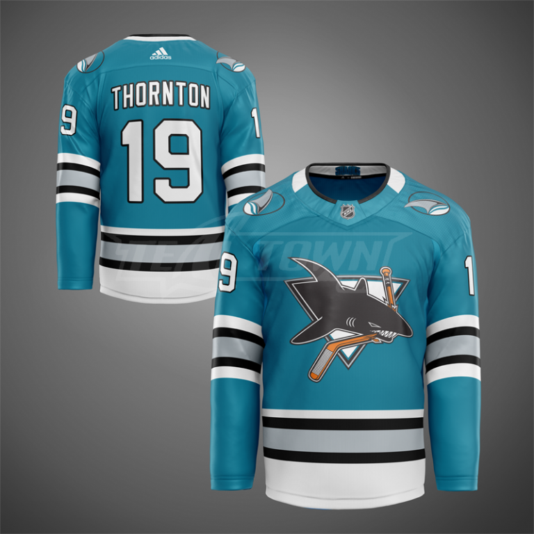 Sharks 30th Anniversary Warm-Up Jerseys - part 1 of 3 - Teal Town USA