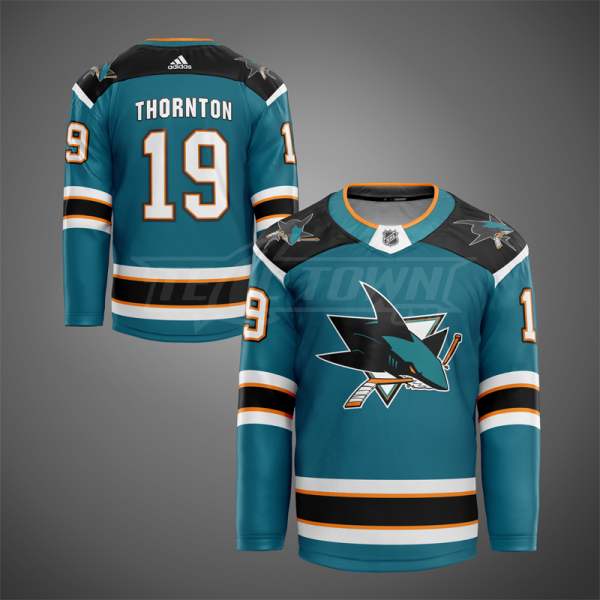 Sharks 30th Anniversary Warm-Up Jerseys - part 1 of 3 - Teal Town USA