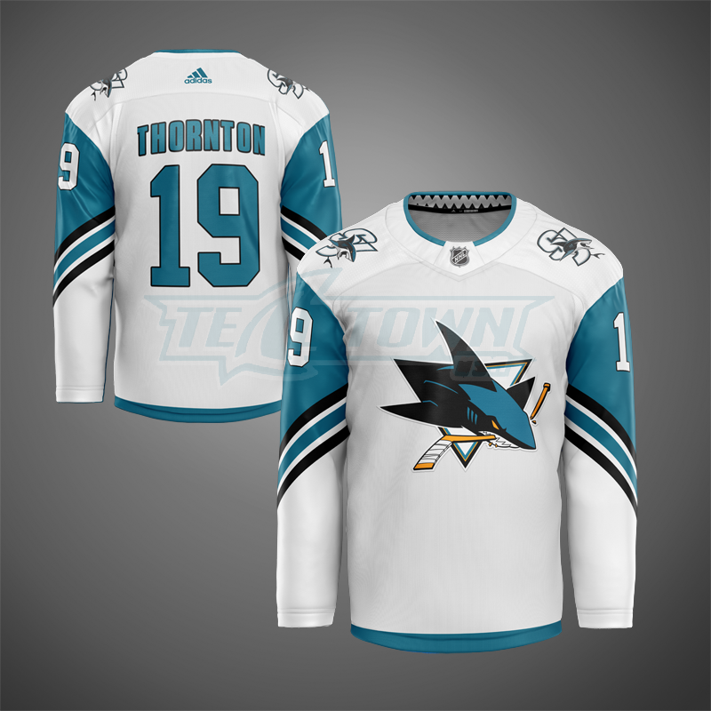 San Jose Sharks adidas 30th Anniversary Authentic Jersey - Teal