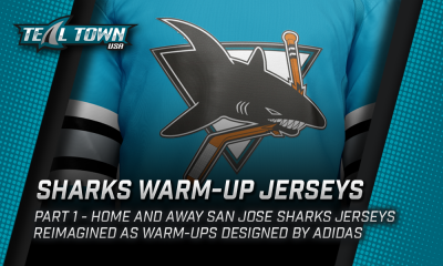 San Jose Sharks warm-up jerseys
