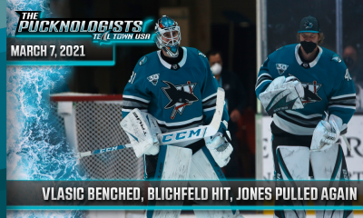 Vlasic Benched, Blichfeld Hit, Jones Pulled Again - The Pucknologists 123