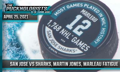 San Jose vs Sharks, Jones Pulled Again, Marleau Fatigue - The Pucknologists 130