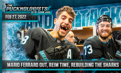 Mario Ferraro Out For Season, Reim Time, Rebuilding The Sharks - The Pucknologists 153