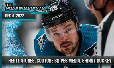 Tomas Hertl Atones, Logan Couture Snipes Media, Shinny Hockey - The Pucknologists 174