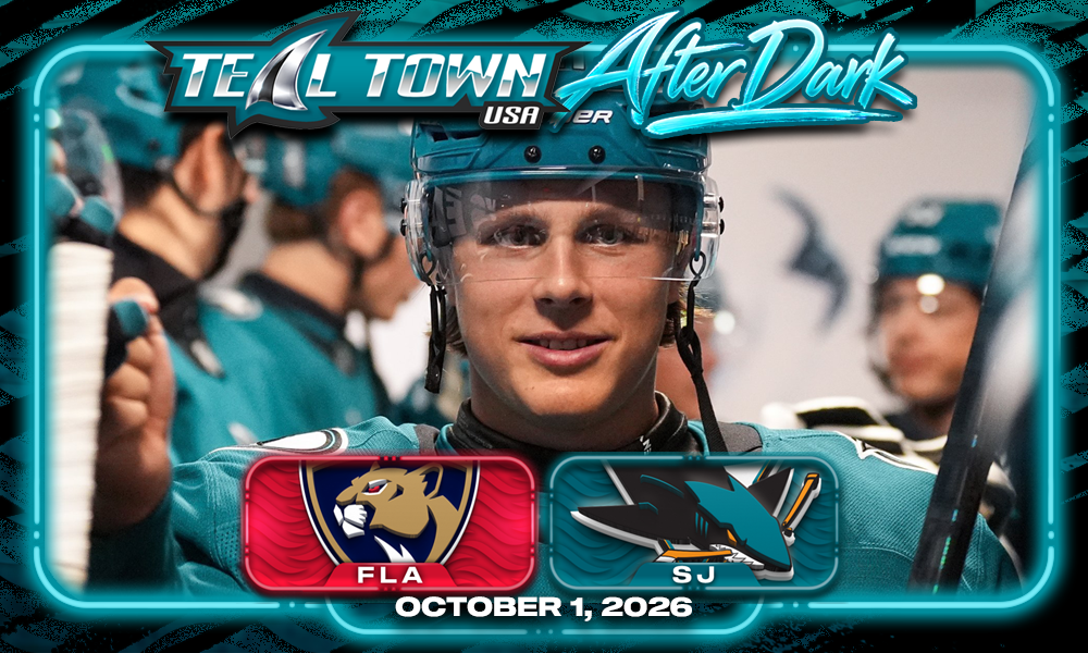 Sharks Victorious Over Panthers & Refs 4-3 in OT – 10/1/2026 – Teal Town USA After Dark (Postgame)